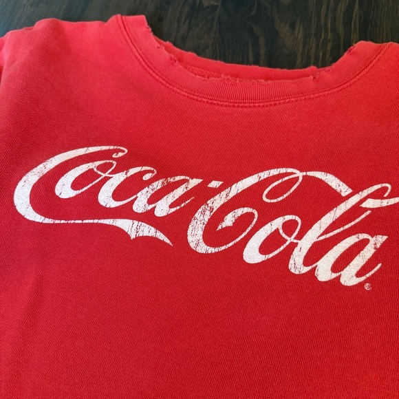 Coca Cola distressing crewneck - Picture 2 of 5
